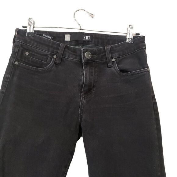 Kut From The Kloth Black Washed Jeans - Picture 3 of 9